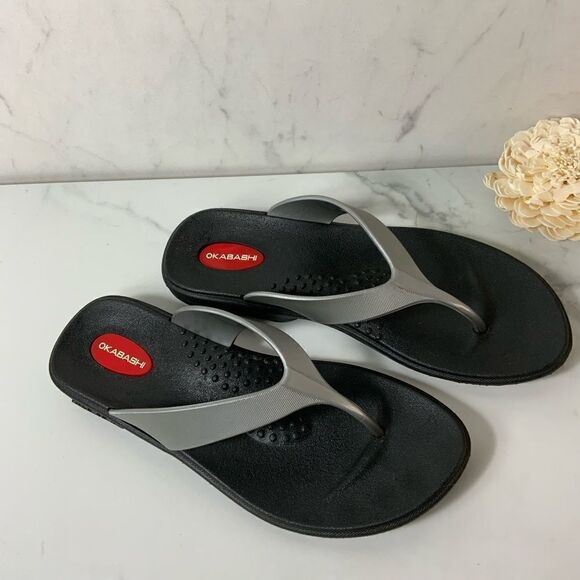 Okabashi flip flops  - Picture 2 of 3